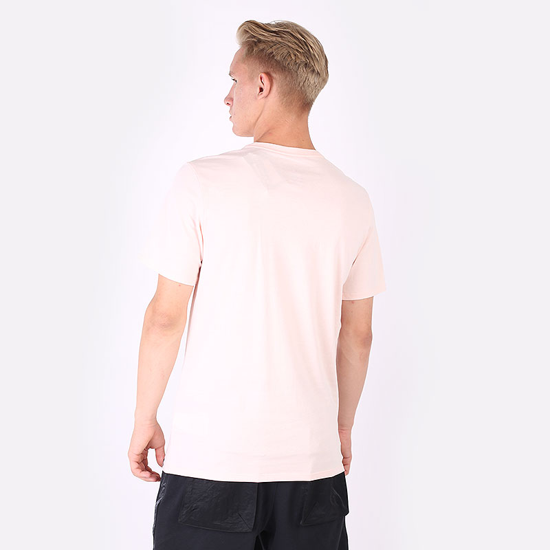 мужская розовая футболка Jordan Jumpman Air T-Shirt AH5296-805 - цена, описание, фото 3